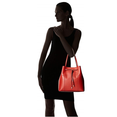 

Block-t Drawstring Sienna Leather Womens Tote