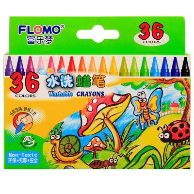 

FLOMO FLOMO 36 цвета картины инструмент для детских игрушек - моющиеся мелки 10-0836