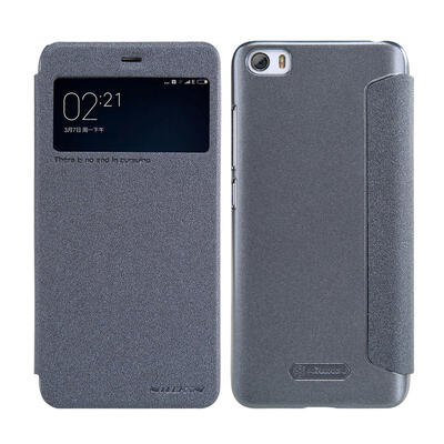 

MOONCASE окна дизайн жесткого Side Flip премиум - пу - кожа тонкий корпус для покрытия Xiaomi Mi 5