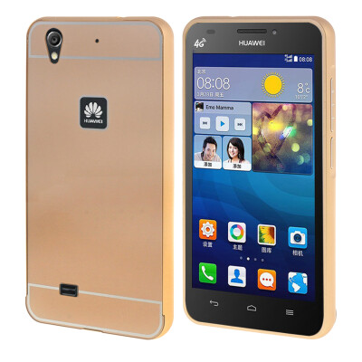 

MOONCASE Huawei G620 Case 2 IN 1 Hard Bumper insert Back Case Cover for Huawei Ascend G620 Gold