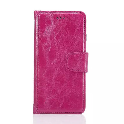 

MITI Crazy Horse Oil Wax Retro Leather Wallet Case Smart Close With Magnetic Flip Stand Cover Card Holder For IPhone 6 Plus 5.5