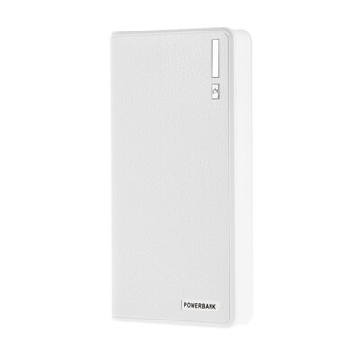 

50000mAh внешних банка мощность резервного копирования LED двойной USB зарядное устройство для телефона Белый
