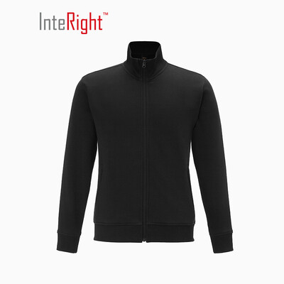 

INTERIGHT mens plus velvet warm sweater black