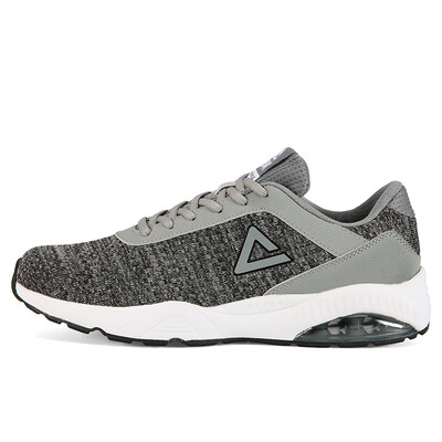 

PEAK mens shoes autumn&winter new retro casual shoes lightweight non-slip wear-resistant cushion sports shoes DE830491 cold gray 41 yards