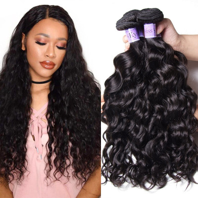 

UNice Hair Kysiss Virgin Series Unprocessed Virgin Hair Bundles 4 PCS Natural Wave Brazilian Virgin Hair Bundles With Closure