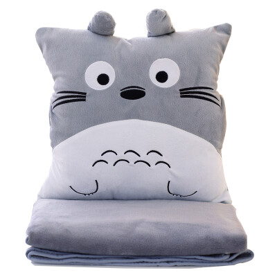 

depressed pig cute dragon cat pillow cushion cute doll type large three-in-one hand cover air conditioning was