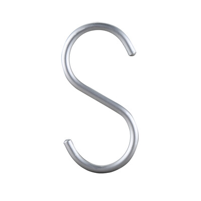 

Tinghao aluminum -type hook 3 boxed household wardrobe bathroom kitchen door back wall load-bearing multifunctional coat hook TH4069