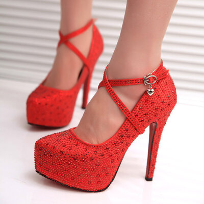 

Wedding shoes woman sexy high heels ladies shoes women pumps 2016 women shoes plus size