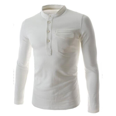 

Zogaa New Korean Mens Polo Shirt Slim