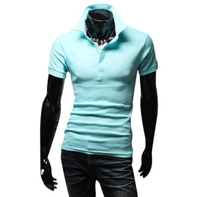 

Zogaa Men's POLO Shirt Fashion Short Sleeve