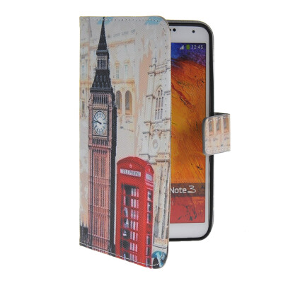 

MOONCASE Pattern Style Leather Side Flip Wallet Card Slot Pouch Stand Shell Back Case Cover For Samsung Galaxy Note 3 N9000