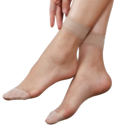 

Jingdong supermarket snow flying 1SJDSW1401 20 pairs of women sexy crystal stockings socks thin transparent spring&summer short stockings 10 black 10 coffee all code