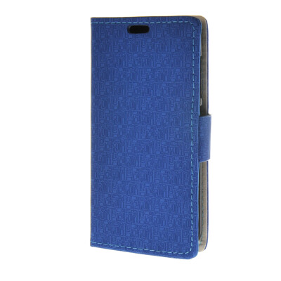 

MOONCASE Leather Wallet Flip Card Slot Pouch with Kickstand Shell Back Case Cover for Huawei Ascend Y520 Blue