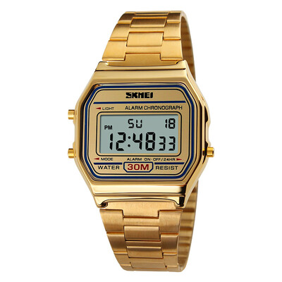 

Luxury Vintage Luminous Cool Digital Men Women Bussiness Wristwatch Couple Watch 3ATM Water-resistant Multi-function Unisex Sports