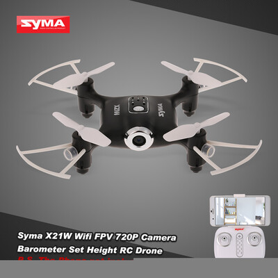 

Original Syma X21W Wifi FPV 720P Camera Barometer Set Height RC Drone