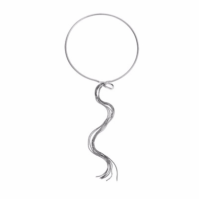 

Bohemian Stylish Neck Strap Long Fring Necklace for Women