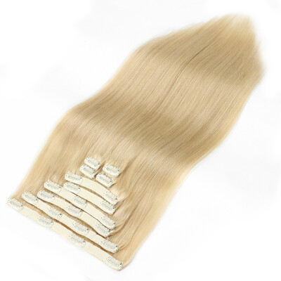 

BHF Hair Human Hair Clip in Extensions 100 Remy Human Hair Double Weft Grade 8A 160g 20"