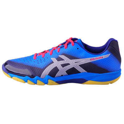 

Yases asics badminton shoes GEL-BLADE 6 men&women shoes blade R703NR753N sports shoes R703N-402 blue black 425