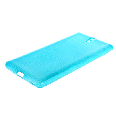 

MOONCASE Case for Sony Xperia C5 Flexible Soft Gel TPU Silicone Skin Slim Durable Case Cover Blue