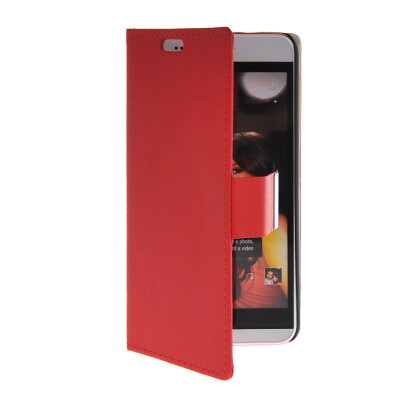 

MOONCASE Slim Leather Side Flip Wallet Card Slot Pouch with Kickstand Shell Back чехол для HTC Desire Eye Red