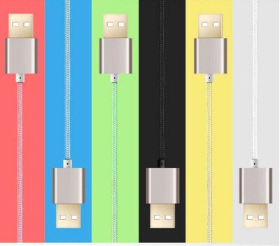 

2 in 1 High Speed Data Charging Zipper Cable for iPhone Samsung Huawei Android Micro Cable