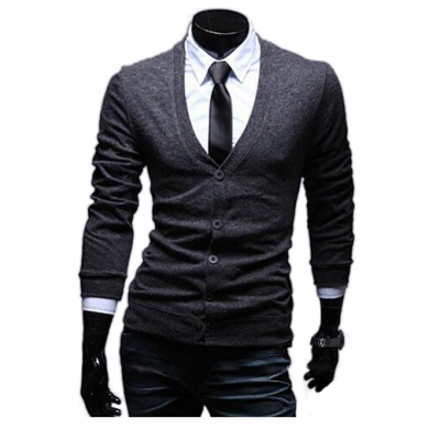 

Zogaa New Men's Knitwear V-neck Fashion Casual