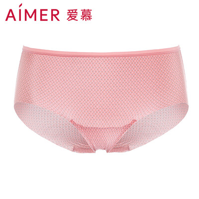 

Amour underwear without KIKI waist pants no trace printing ladies underwear AM231651 black 170XL