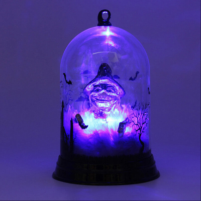 

Funny Halloween Pumpkin Plastic Portable Lamp Hanging Halloween Party Decorate