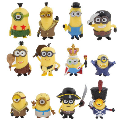 

NicerDicer 2015 new Toy set 12PCSSet Despicable Me 2 Minion in Action Figures Minions Toys Doll