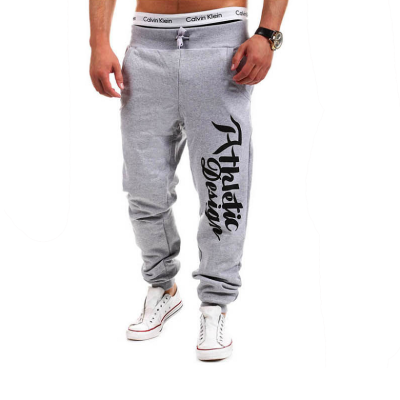 

Zogaa New Men's Pants Casual Sports Letter Printing