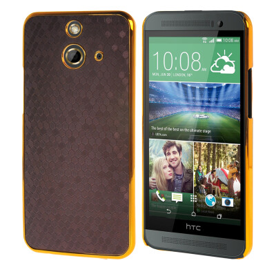 

MOONCASE Flash Flake Skin золото Chrome Hard Back чехол для Cover HTC One E8 фиолетовый