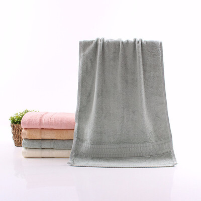 

Thickened Bamboo Fiber Towels Adult Towels Soft Absorbent Delicate Natural Antibacterial Gifts Unit Benefits