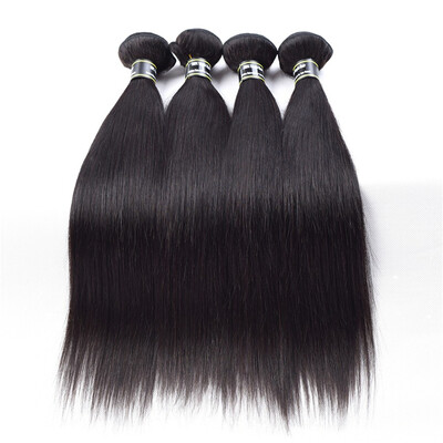 

Amazing Star Brazilian Straight Hair 4 Bundles Grade 7A Unprocessed Virgin Human Hair Extensions Straight Brazilian Hair Weave