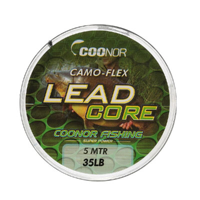 

ROMACCI 45lb 5m Leadcore Braided Camouflage Carp Fishing Line Hair Rigs Lead Core Fishing Tackle
