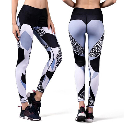 

Womens Printed Compression Yoga Pants Active Workout Leggings Stretch Tights Fitness K1Z3T2T8
