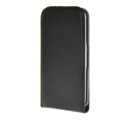 

MOONCASE High Quality Cross pattern Leather Vertical Flip Protector Cover Case for Samsung Galaxy S6 Black