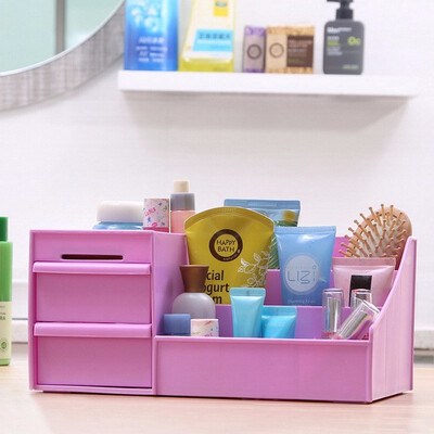 

Large MakeUp Jewelry Cosmetic Dresser Drawer Storage Box Organizer Desk Storage Box Organizer