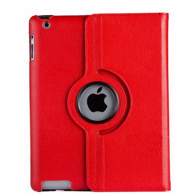 

For iPad 2 iPad 3 iPad 4 Case 360 Rotating Leather Stand Cover for iPad 2 3 4 PU Leather Stand Shell Screen Protector