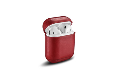 

For AirPods Case Vintage Genuine Leather Case For Apple Airpods Luxury Protective Storage Bag