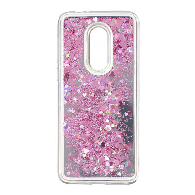 

Fecoprior Back Cover For Alcatel 3 5052 Case Mirror Glitter Liquid Quicksand Shining Dynamic Fundas Coque Celulars Capa