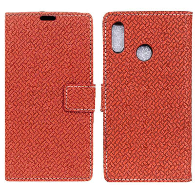 

MOONCASE Millet Red Rice Y2 Red Rice S2 Woven Leather Case - Brown