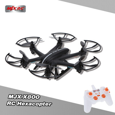 

MJX X800 24G 6-Axis 3D Roll Gravity Sensor RC Hexacopter Black Wonderful D89S