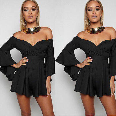

HOT Women Ladies Clubwear Flora Playsuit Bodycon Party Jumpsuit Romper Trousers