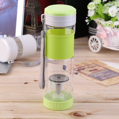 

Portable Travel Sport Tea Water Seal Bottle with Filter Strainer 550ml