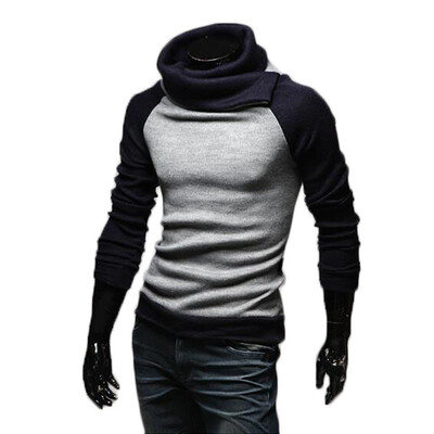 

Zogaa New Men's Sweater High Collar