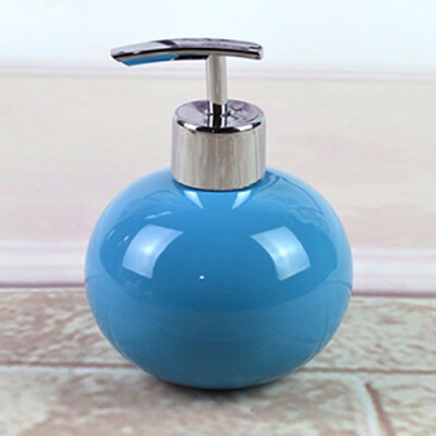 

300ml Toilet ceramic Dispensers pump shower shampoo bottle hand sanitizer container Bathroom Accessories Soap box