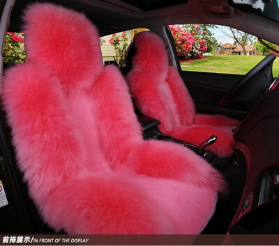 

TO YOUR TASTE auto accessories universal luxury wool car seat cushion set for AUDI A4 A4L A6L A6 A1 A7 A8 A3 winter warm thick