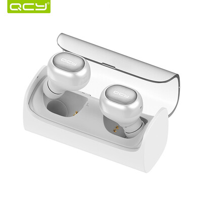 

QCY Q29 Bluetooth Earphones Sport Running Wireless Headset Noise Cancelling 3D Stereo Earbuds with Mic&Charging Box