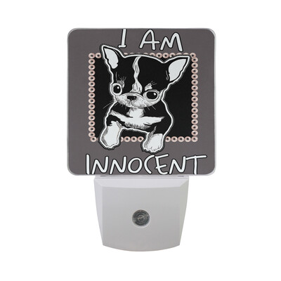 

ALAZA LED Night Light With Smart Dusk To Dawn SensorDogs And Cats Plug In Night Light