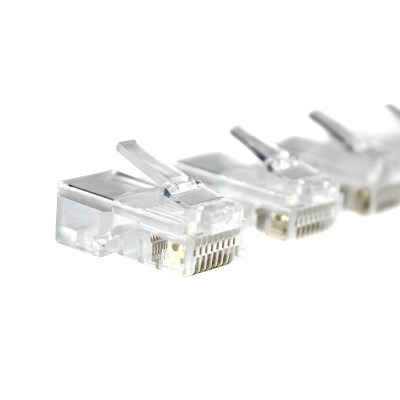 

Haile HT-8P8C-6 8P8C Gigabit six gold-plated network crystal head cable connector (100 / box